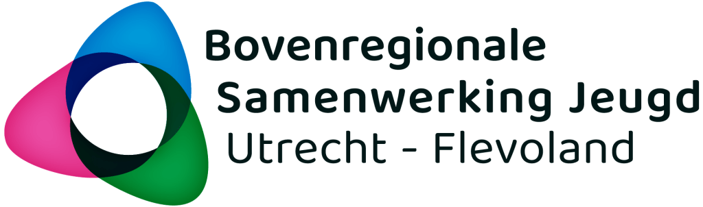 Logo bovenregionale samenwerking jeugd Utrecht-Flevoland
