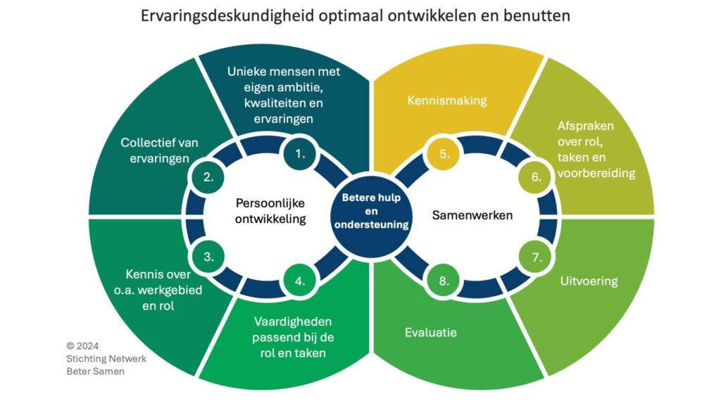 Lemniscaat ontwikkeling ervaringsdeskundigen Netwerk Beter Samen